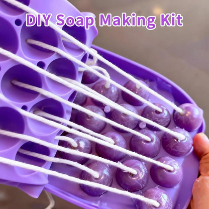 Silicone Soap Molds, DIY Grape Soap Making for Beginners