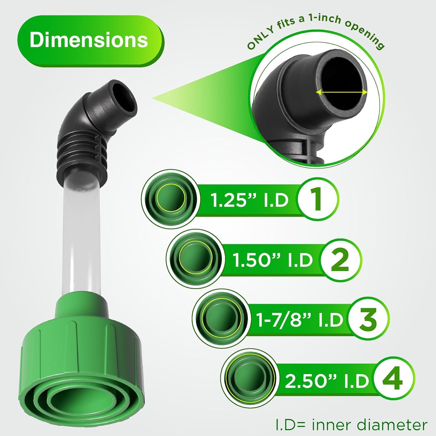 AC Drain Line Cleaner Adapter - Evacuates & Unclog AC Drain Line