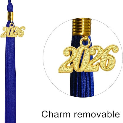 Kindergarten Graduation Cap Gown Stole Package with 2026 Tassel, Certificate