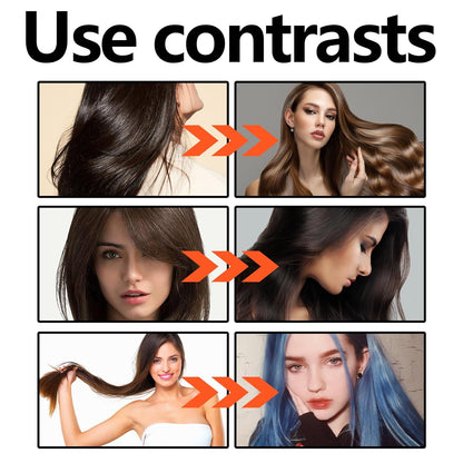 100g Herbal Essence Hair Dye Cream—Convenient Home Hair Dye Kit Gentle, Non-Irritating,  Safe for the Scalp