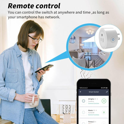 WiFi Smart Plug | Compatible with Alexa & Google Home | WiFi Outlet for Remote Contro