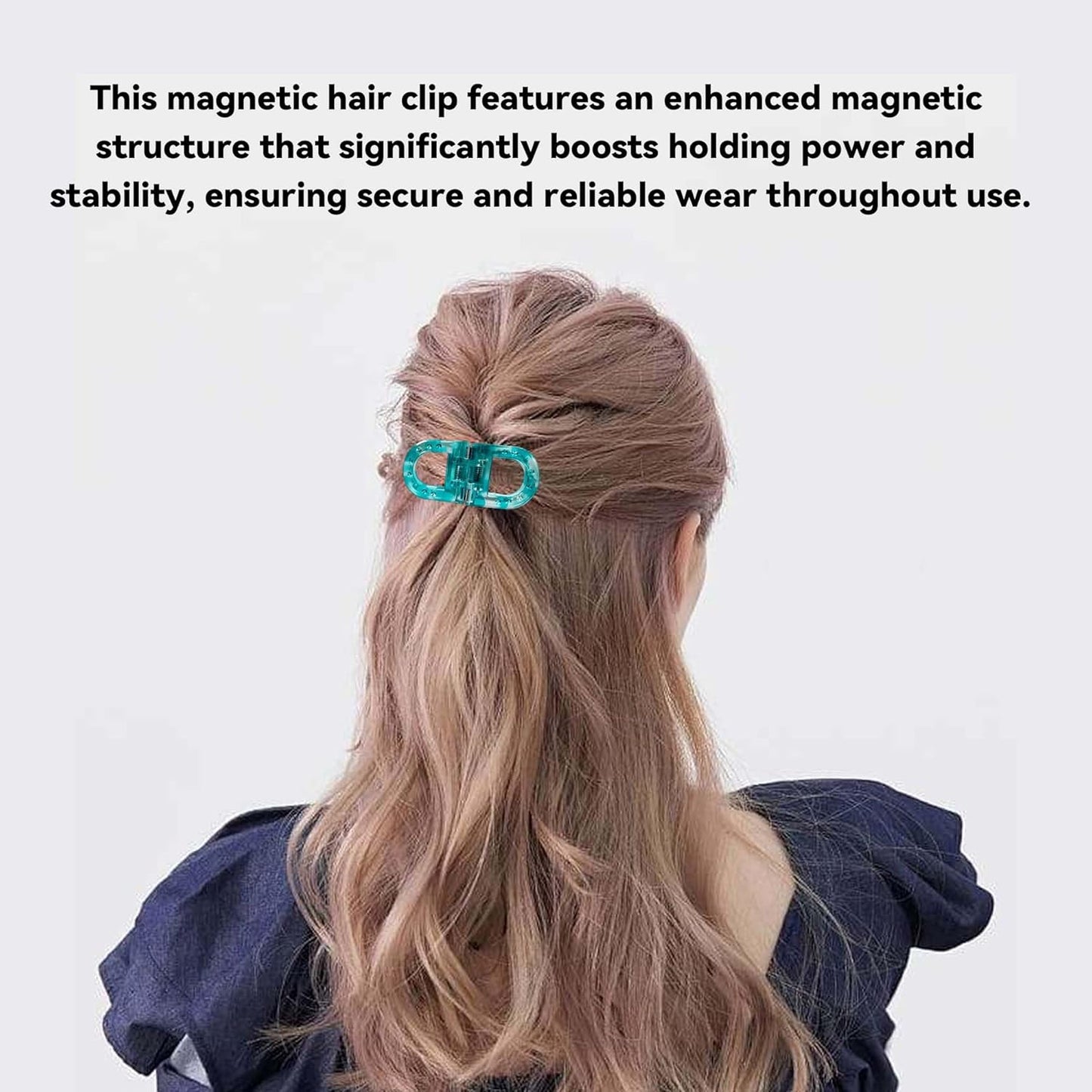 4PCS Upgrade Strong Hold Magnetic Styling Clips Suitable For Everyday Styling