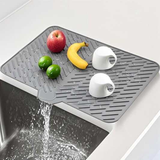 Heat-resistant Silicone Mat for Kitchen Counter or Sink
