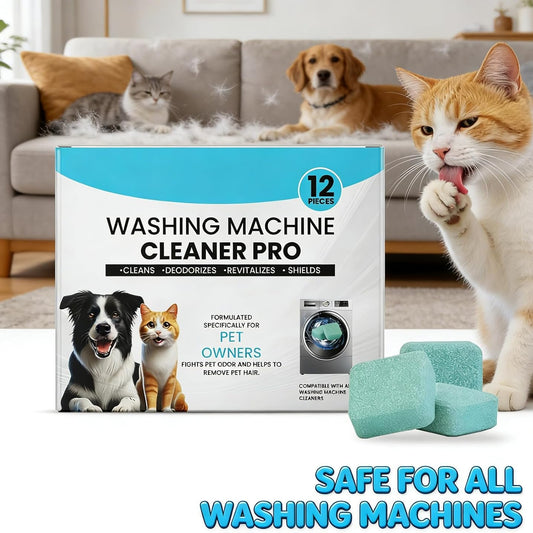 Washing Machine Cleaner Tablets - 12 pcs for a 6 Month Supply