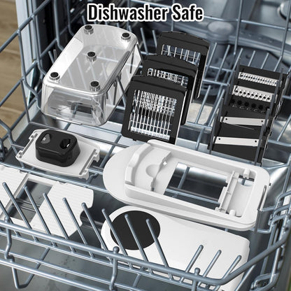 All-in-1 Vegetable Chopper Mandoline Slicer with Container