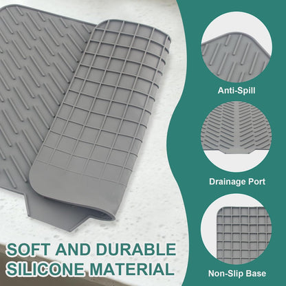 Heat-resistant Silicone Mat for Kitchen Counter or Sink