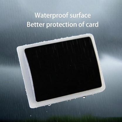 10Pcs Anti-peeping Card Sleeve, Double-sided ID Card and Bank Card Leak-proof Protective Sleeve