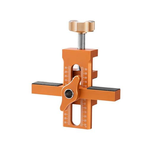 Aluminium Alloy Drillable Cabinet Door Installation Positioner - Adjustable Door Hinge Jig For Installing Cabinet Doors for Most Cabinet Doors