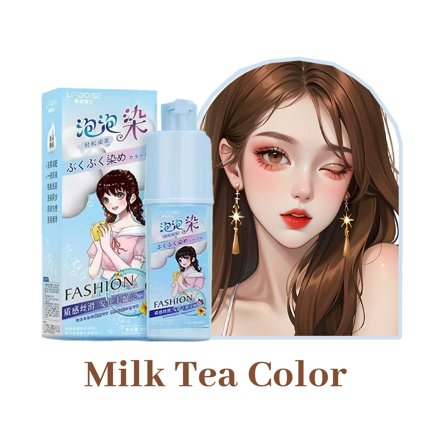 Bubble Hair Color, Hair Color Dyeing Kit