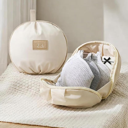 2pcs Lingerie Storage Bags Set - Portable Travel Underwear Organizer
