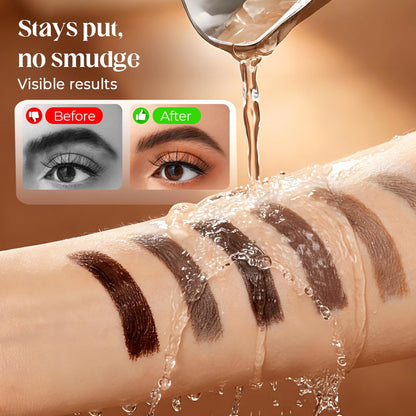 2PCS Eyebrow Gel Three Dimensional Eyebrow Dye Cream