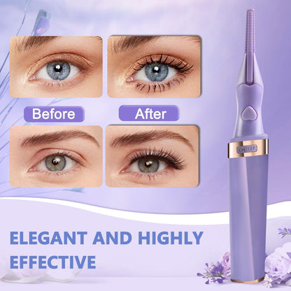 Heated Eyelash Curler - 2 in 1 Clip-Type Eyelash Curler