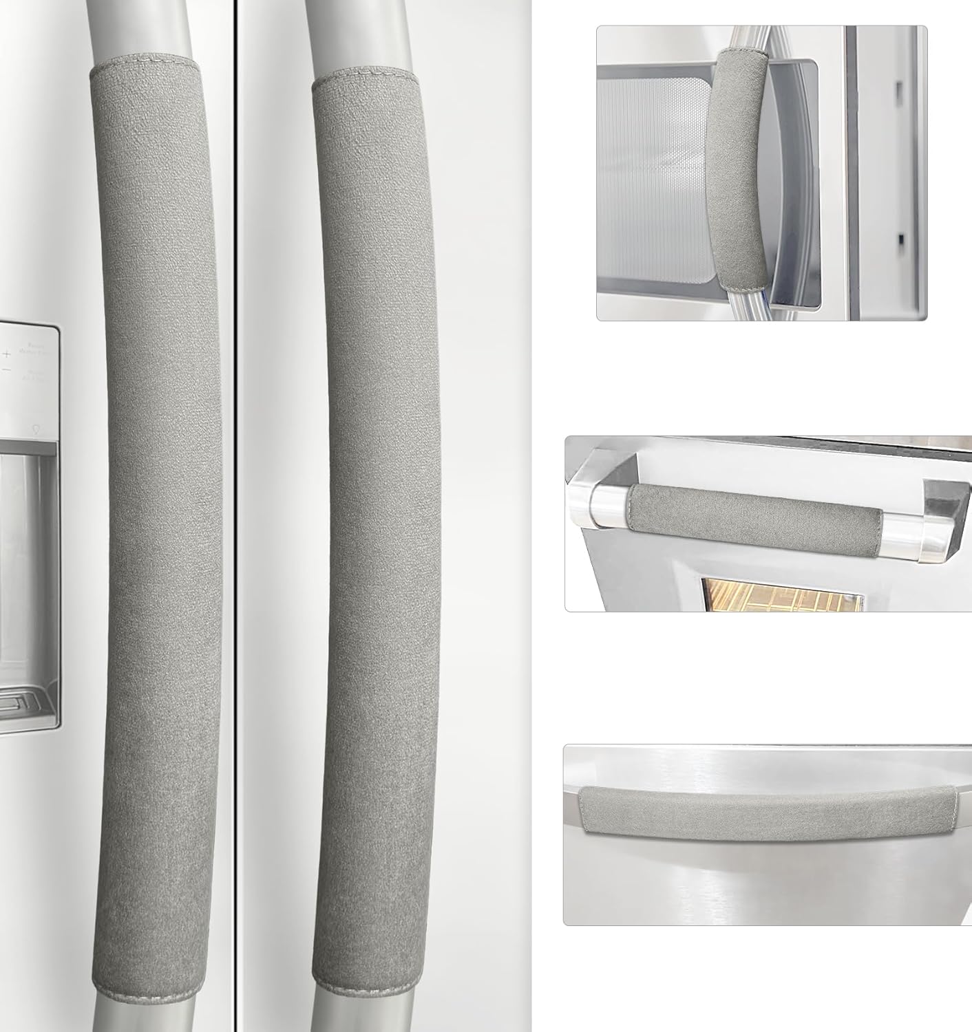 2PCS Refrigerator Door Handle Covers Handmade Decor Protector