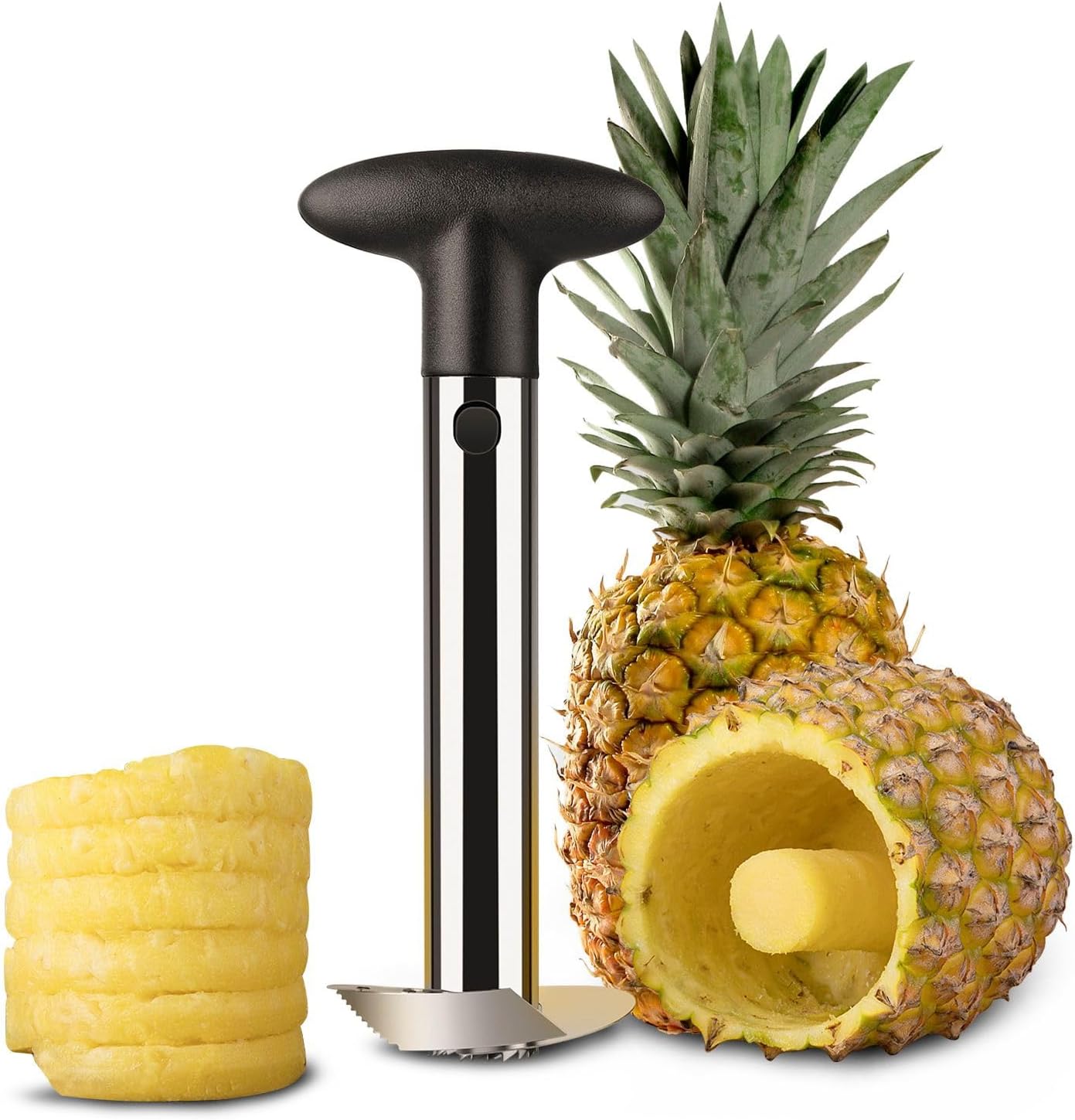 Stainless Steel Pineapple Corer Fast and Easy