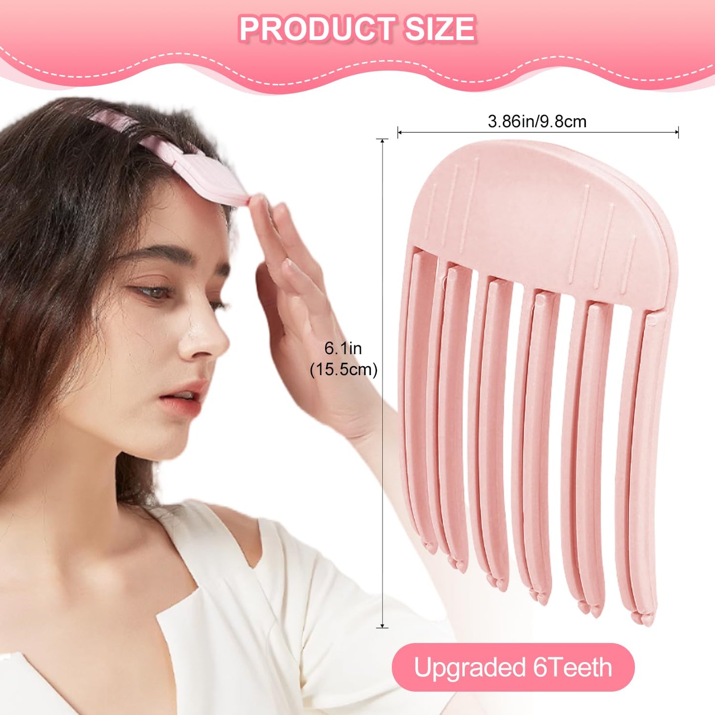 Root Clips for Curly Hair Volume, Magic Volumizing Hair Clips for Creating Fluffy Bangs & Lifting Roots
