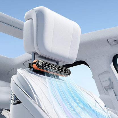 Car Seat Cooling Fan | 3 Speeds Vehicle Rear Headrest Fans