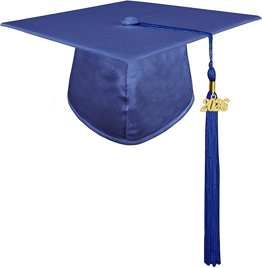 Kindergarten Graduation Cap Gown Stole Package with 2026 Tassel, Certificate