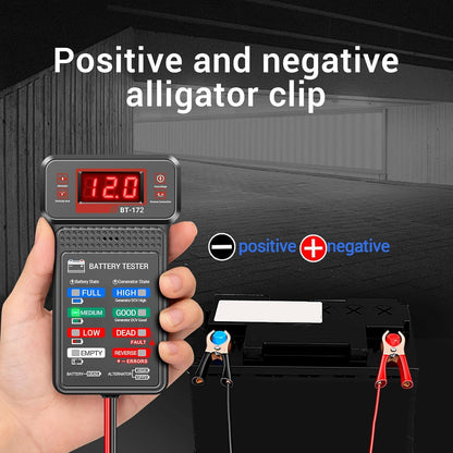 Car Battery Tester,12V Digital Automotive Batteries Tester