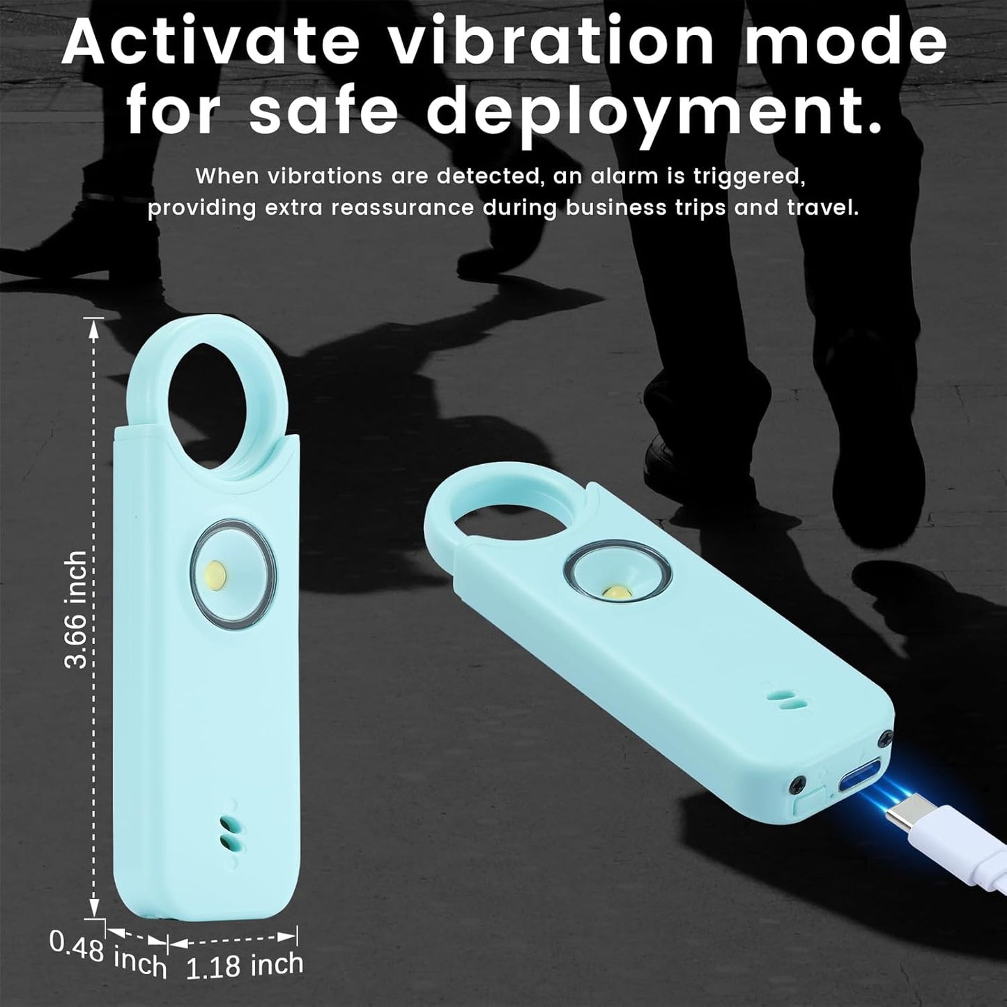 Personal Safety Alarm for Women - Extra Loud 135 dB