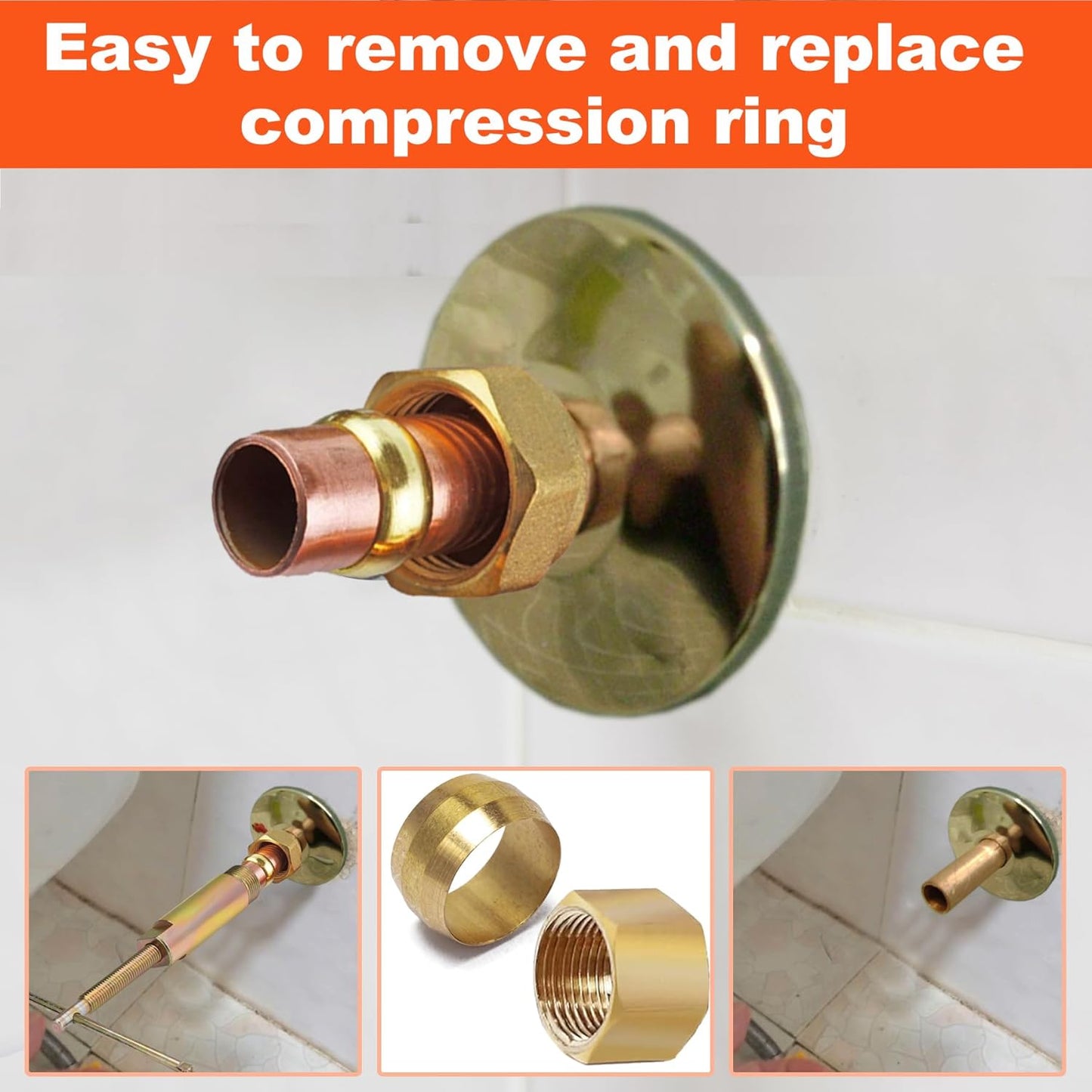 Compression Sleeve Puller Remove Tool Nut & Ferrule of Pipe