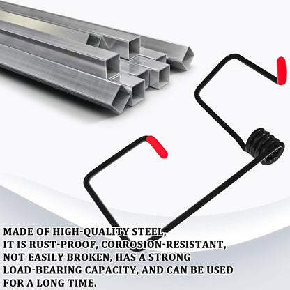 4PCS Windshield Wiper Arm Puller Pressure Spring Booster Set for Improved Visibility in Rain & Snow