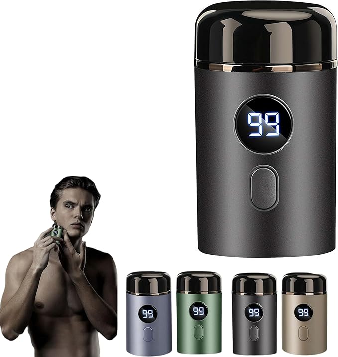 1PCS Mini Portable Electric Shaver,Multifunctional Waterproof