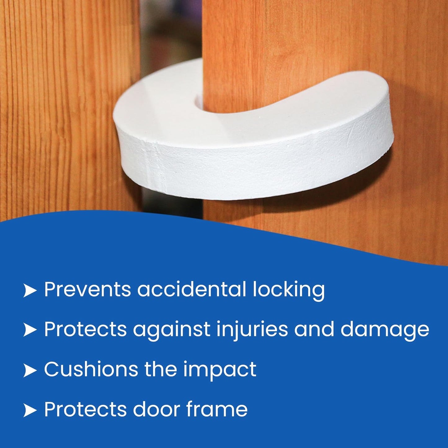 20Pcs Soft Foam Door Clips, Guard Finger Protector