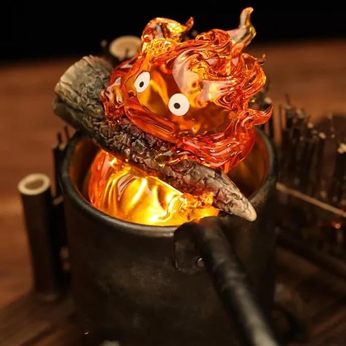 Calcifer Desktop Cute Flame Night Light
