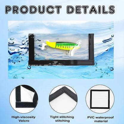 Lure Wraps Cover Lures & Hooks Safety on Fishing Rods - 4 pcs