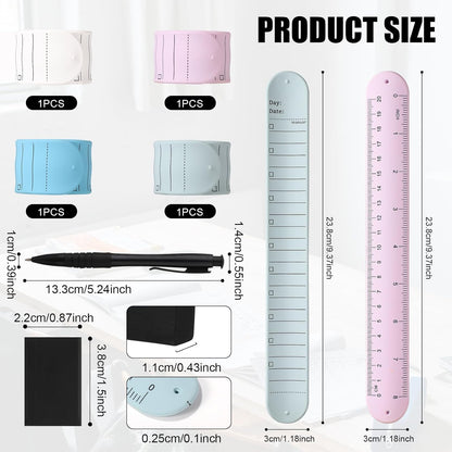 Silicone Reusable Notes Memo Wristband Erasable Wearable