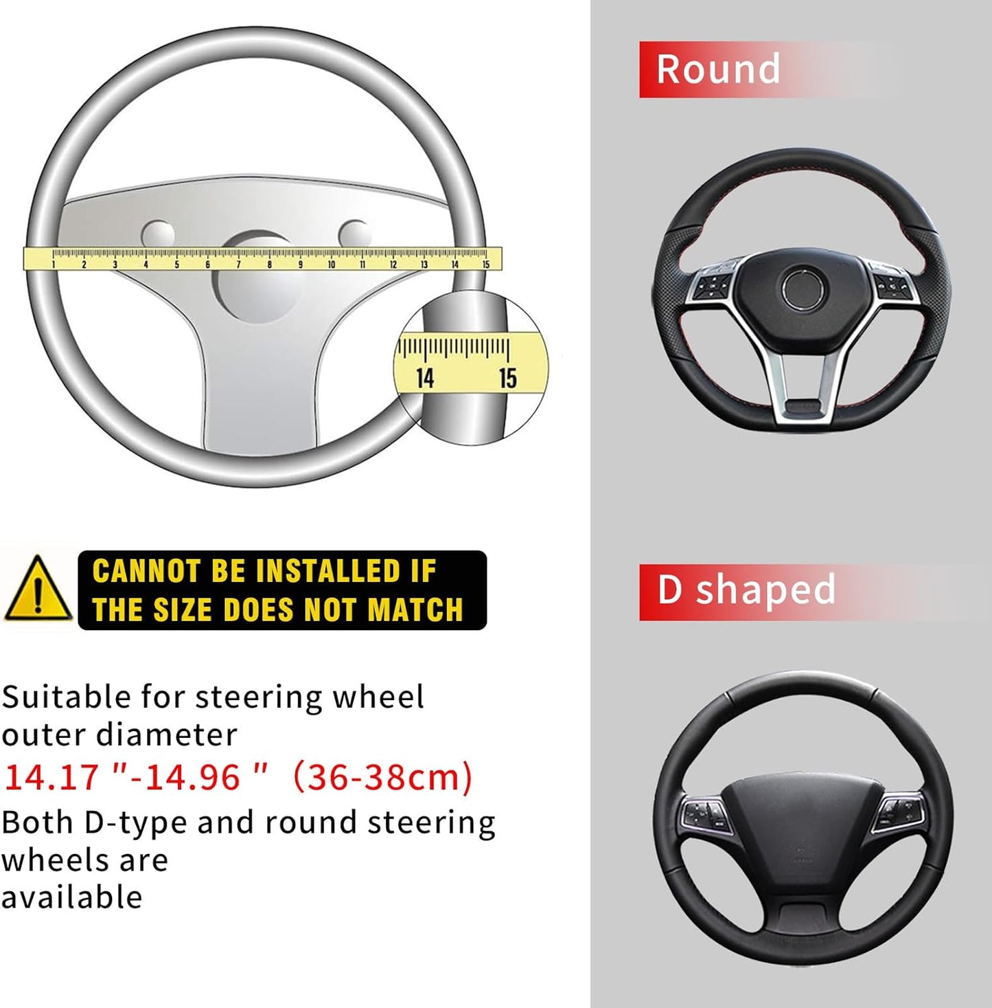 Cute Steering Wheel Protector with Kitty Cat Ears