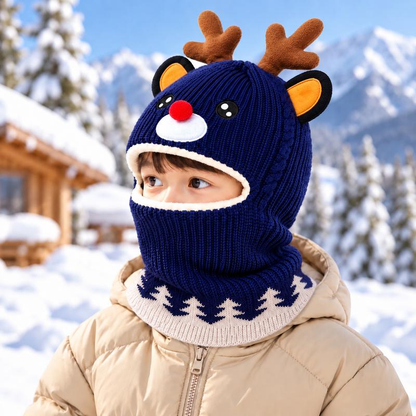Cute Knitted Winter Hat for Children