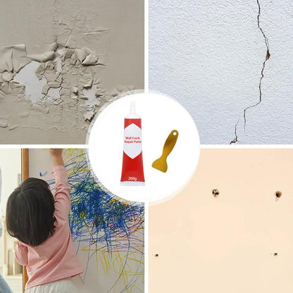 260g Fast Drying Wall Crack Repair Paste for Indoor, Kitchen, Ceiling