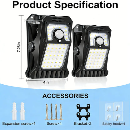 Leds Solar Motion Sensor Lights Outdoor