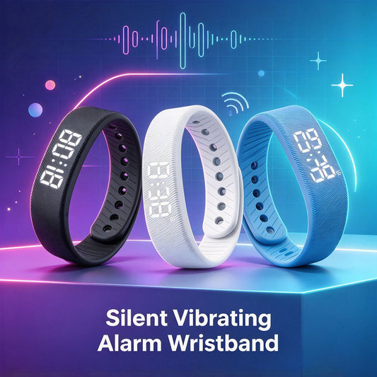 Silent Vibrating Alarm Wristband