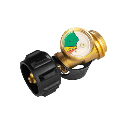 Universal Propane Tank Gauge Level Indicator, Leak Detector, Gas Pressure Meter