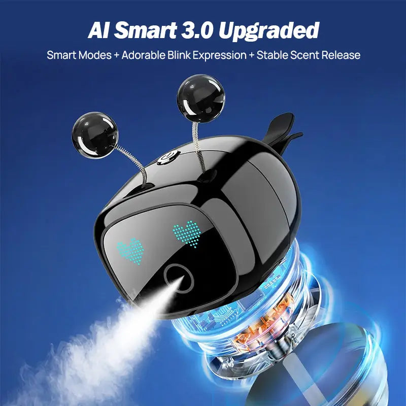 Upgrade Intelligent Robot Aromatherapy Car Diffuser