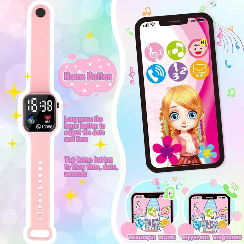 Realistic Girl Handbag Toy Set, Colorful Pretend Play Accessories