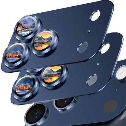2 Pack Camera Lens Protector for iPhone 17 Pro Max – Metal Aluminum Alloy & Tempered Glass