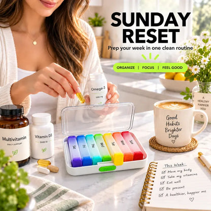 7-Day Lightproof Medicine Box
