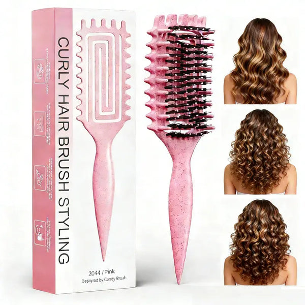 Curl Defining Brush for Curly Wavy Coily Natural Hair