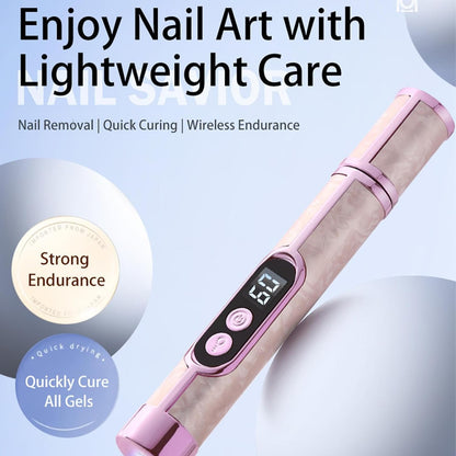 Portable Nail Polisher Set