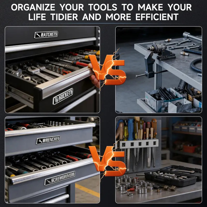 12 Pack of Magnetic Toolbox Labels,Designed for toolboxes