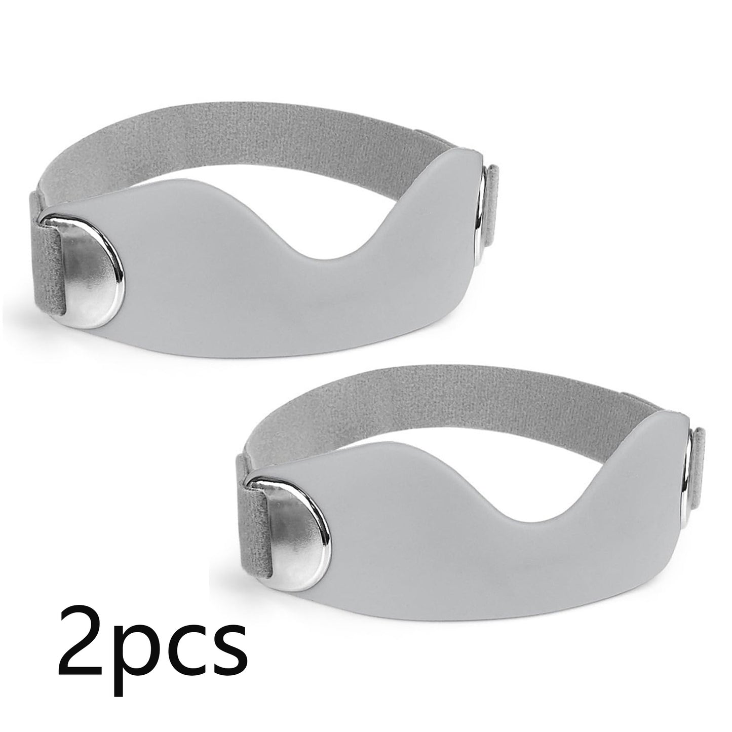 2Pcs Flex Wrap Silicone Patellar Tendon Support Strap, Adjustable Patella Support Band, Knee Brace for Men Women