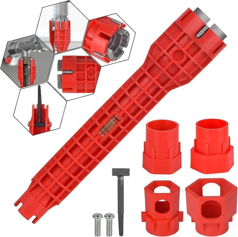 Fathers Day Gifts 14-in-1 Multi-functional Wrench for Toilet