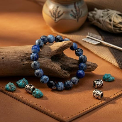 Serenity Blue Pattern Bracelet