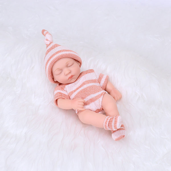 Mini silicone doll,Suitable as a birthday gift for children
