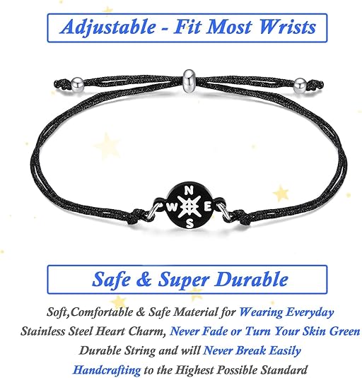 2026 Compass Bracelet Graduation Bracelet Gifts