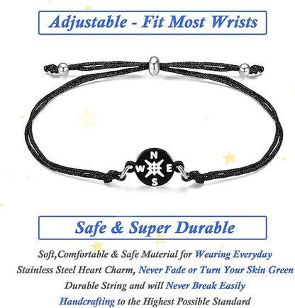 2026 Compass Bracelet Graduation Bracelet Gifts