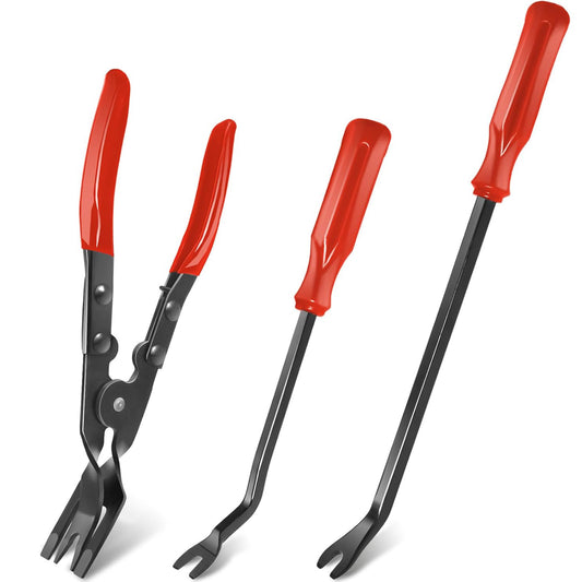 3 Pcs Auto Clip Pliers Set and Fastener Remover